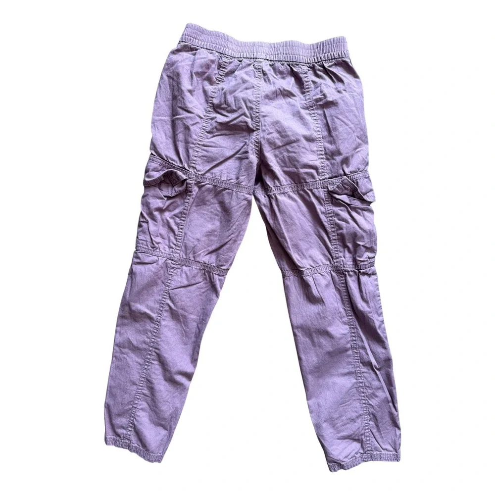 GAP Kids Amethyst Cargo Pants Elastic Waist Jogger Style Size 12